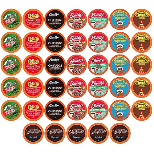 Two Rivers Coffee Cápsulas de chocolate para amantes de una sola porción, café chocolate, 40 unidades (paquete de 1)