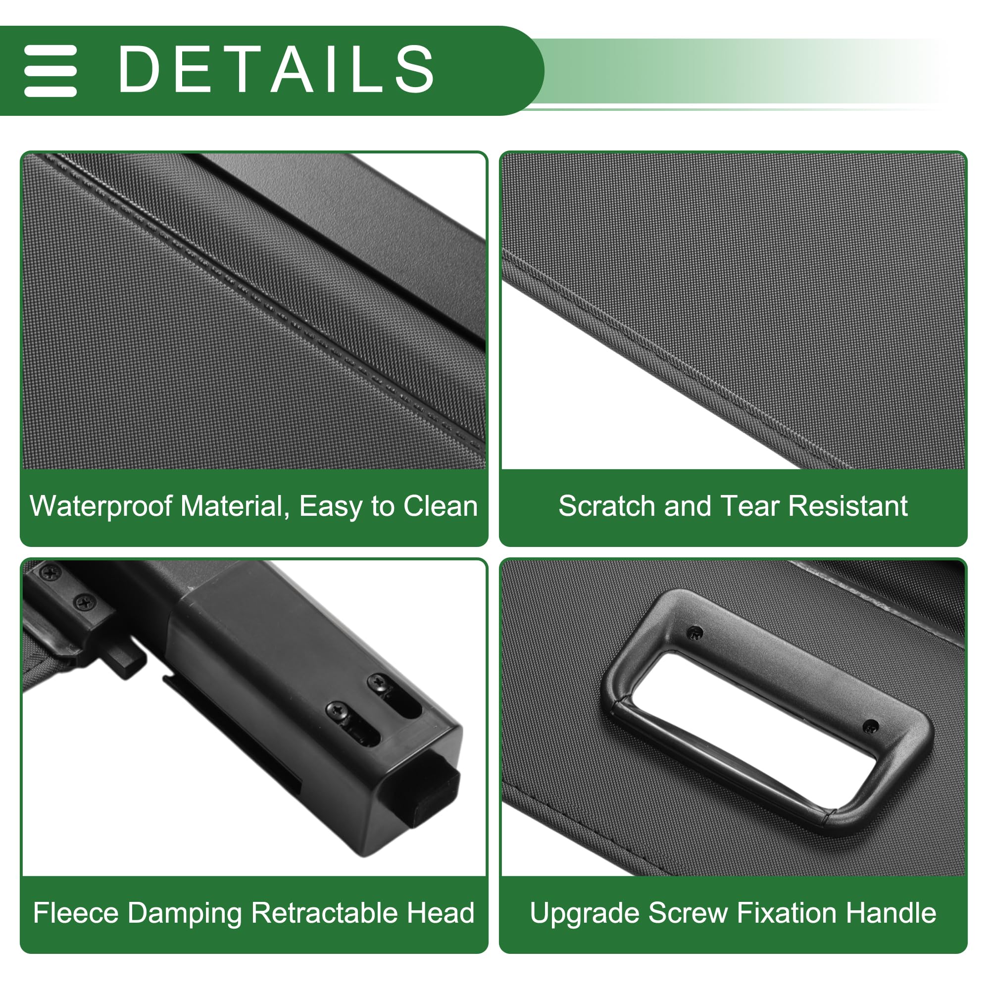 Motoforti Cubierta Retráctil Para Maletero Para Chevrolet Orlando (J309) 2010-2018 Estante De Parcelas Para Maletero Trasero Pantalla De Seguridad Para Equipaje Cubierta De Sombra Negro