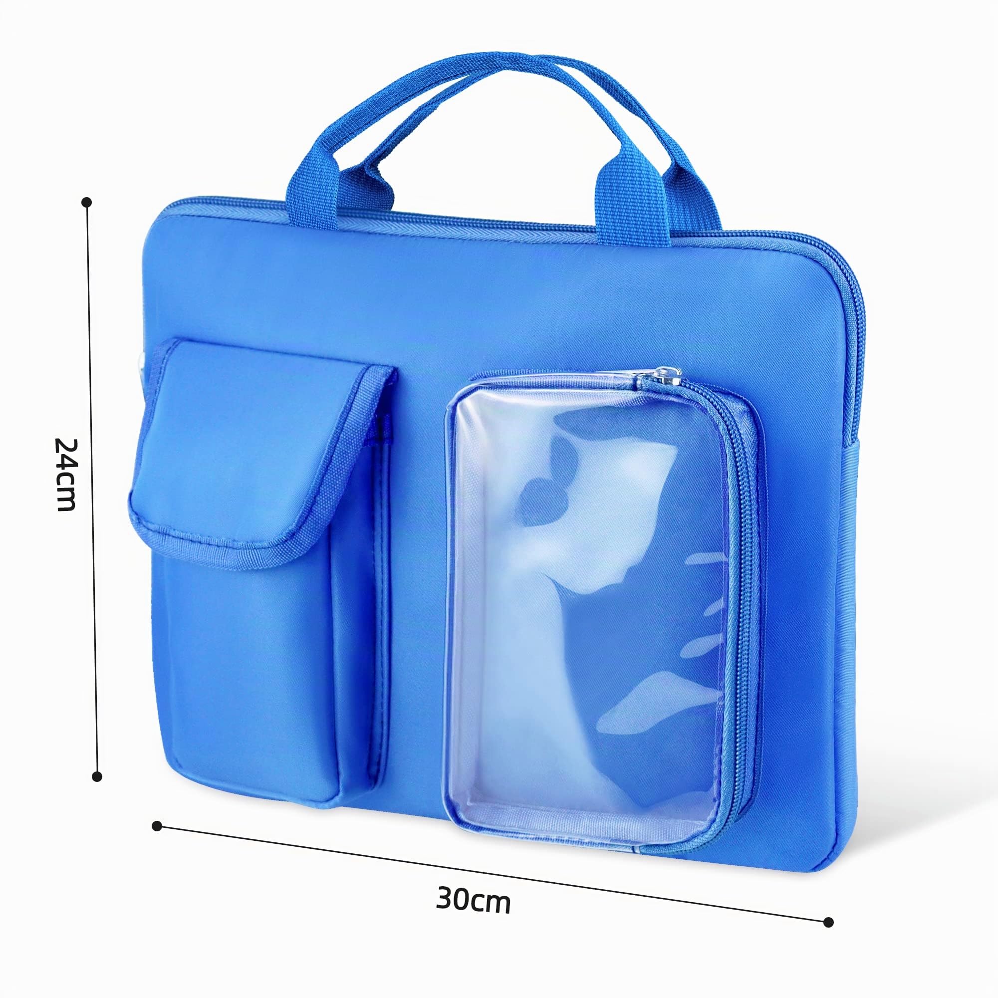Annmore Housse compatible avec VTech - Storio MAX XL 2.0, Sac compatible avec Lexibook Ordinateur Éducatif Bilingue, Bleu