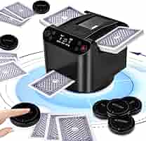 Mescolatore Carte Elettrico HOTUT - Mischiatore Automatico Per Poker, Blackjack E Giochi Di Carte
