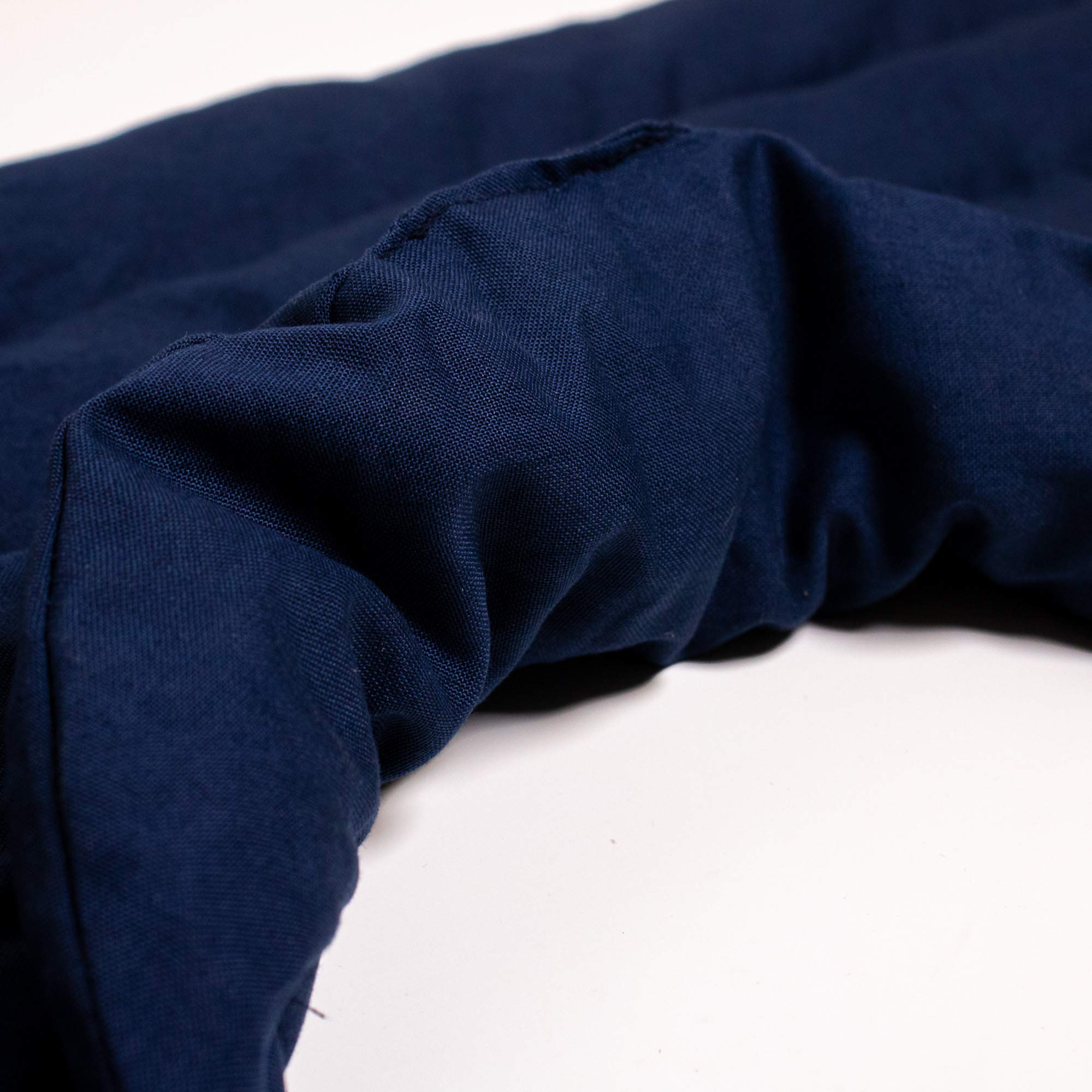 Cuscino termico cervicale XL per collo, spalle e schiena - Cuscino termico con noccioli di ciliegia - blu scuro -