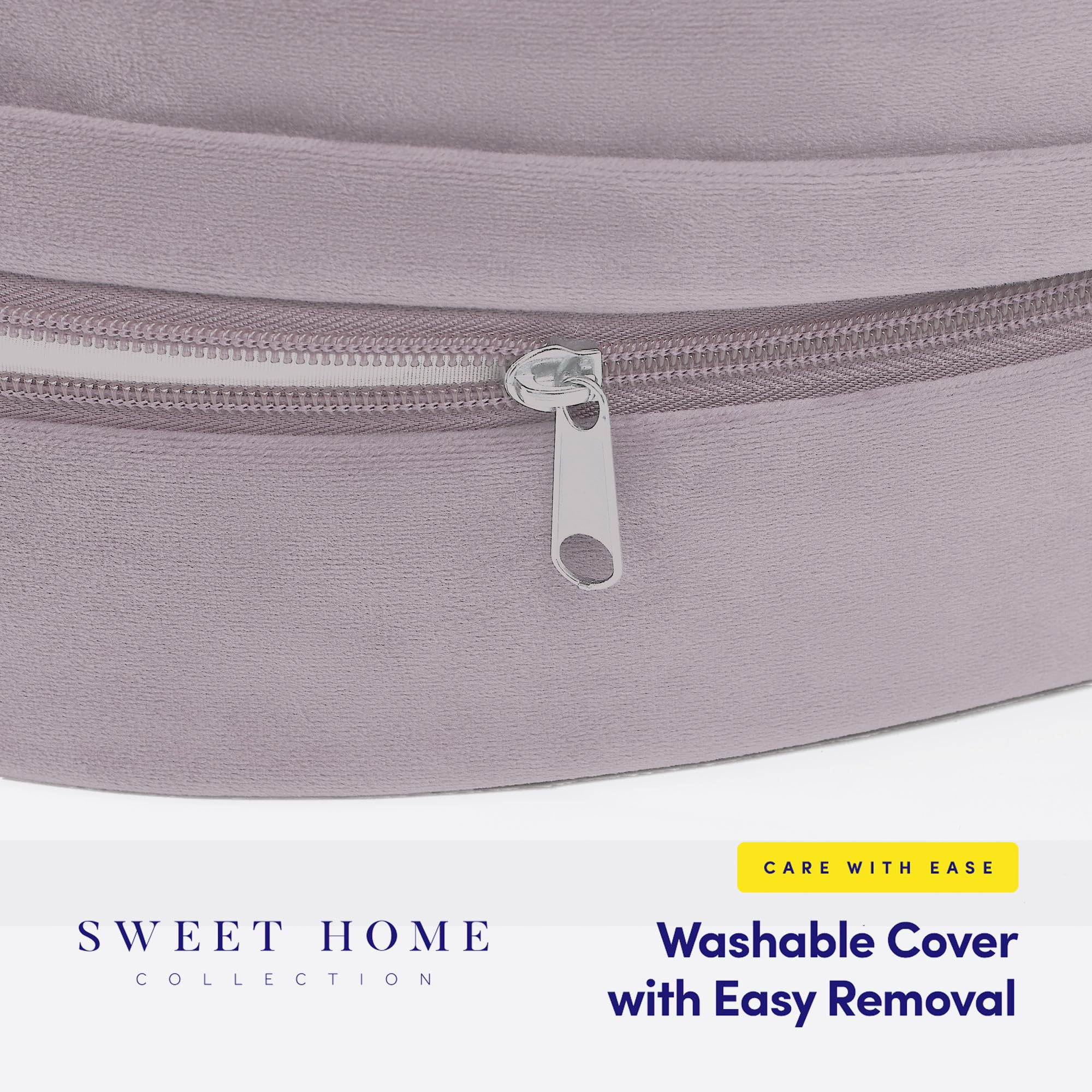 Sweet Home Collection Cuscino da meditazione per yoga e recupero, cuscino di supporto per meditazione, yoga, pilates e relax, imbottitura con conchiglie di grano saraceno, fodera rimovibile