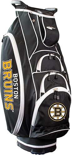 Vista 37 de Team Golf NHL - Divisor de club ligero de 10 vías, soporte de acción de resorte, bolsillo enfriador aislado, guante de velcro y soporte