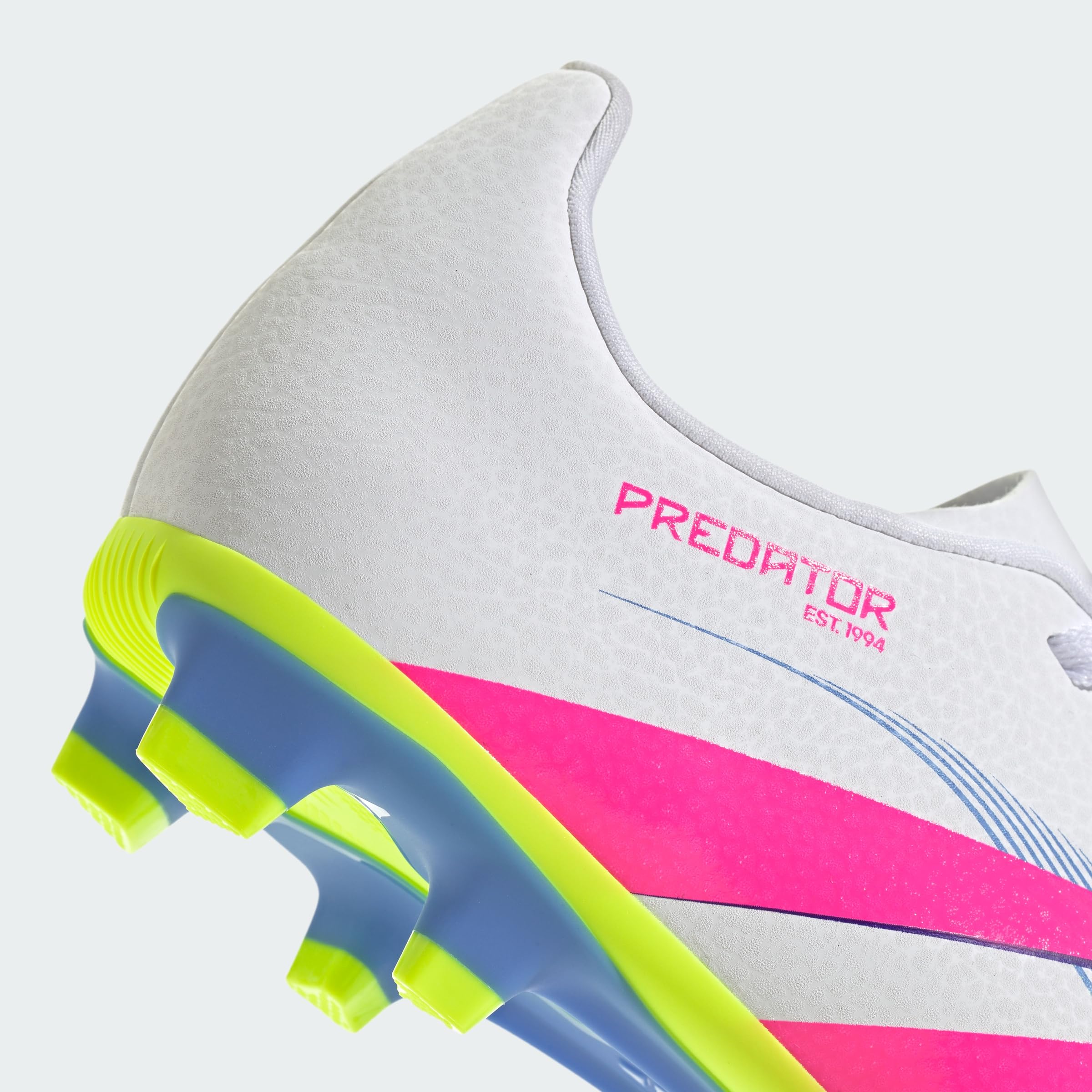 adidas Performance Predator Club FG Celestial Victory Kids Weiß weissrosagelb – Bild 4