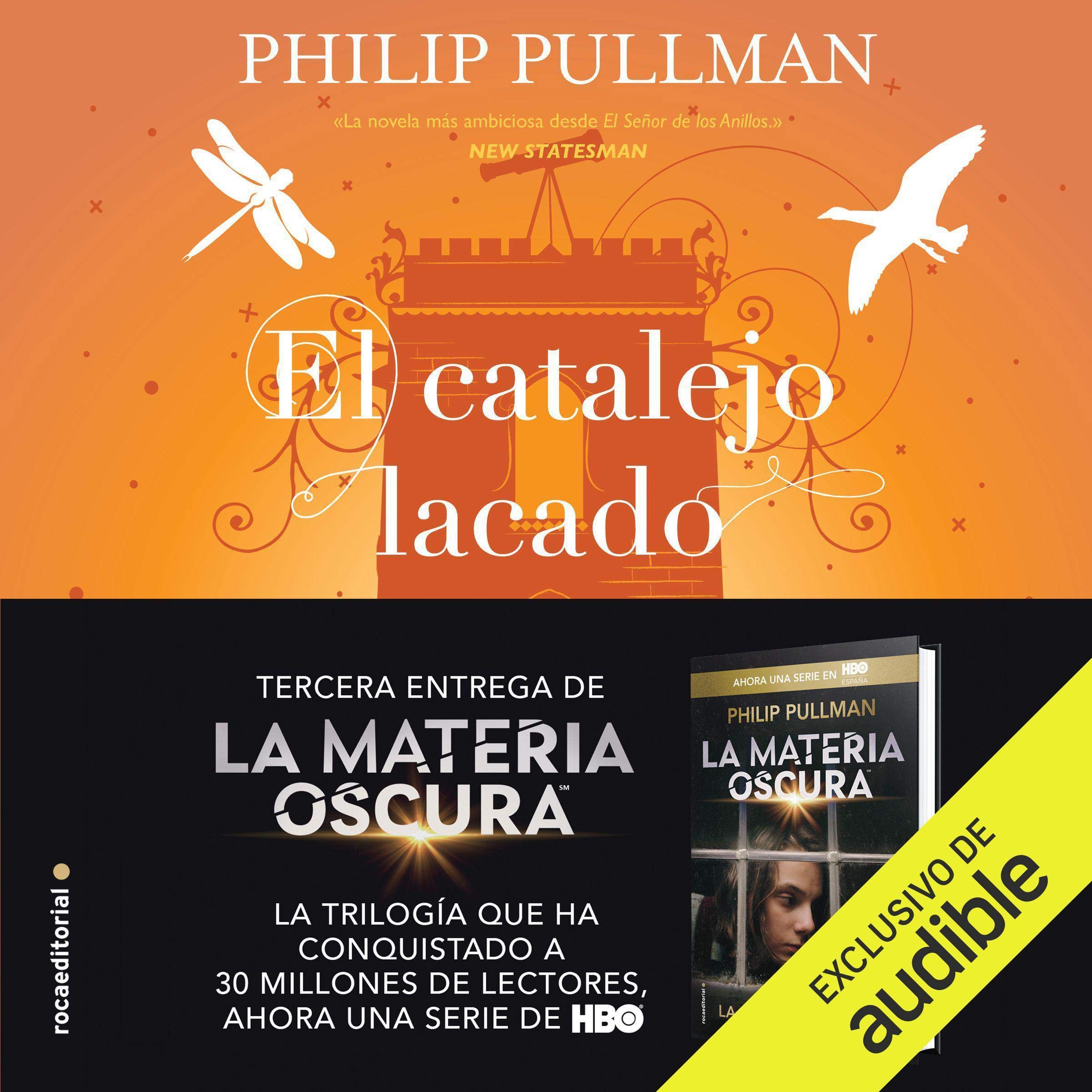 Cover art for El catalejo lacado [The Amber Spyglass]