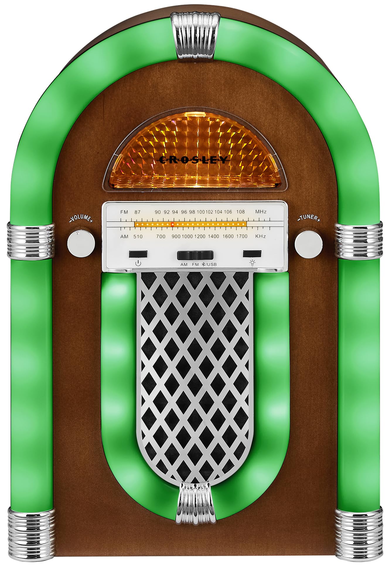 Amazon.com: Crosley CR1102A-WA Presley Retro Tabletop Jukebox