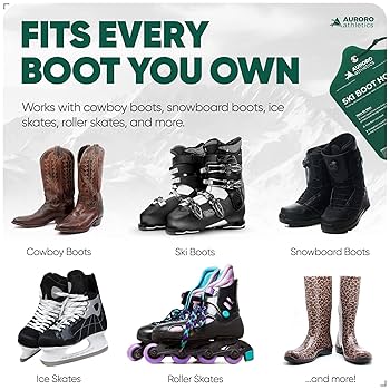 Amazon | スキーブーツホーン (2個パック) 最も高いスキーブーツ
