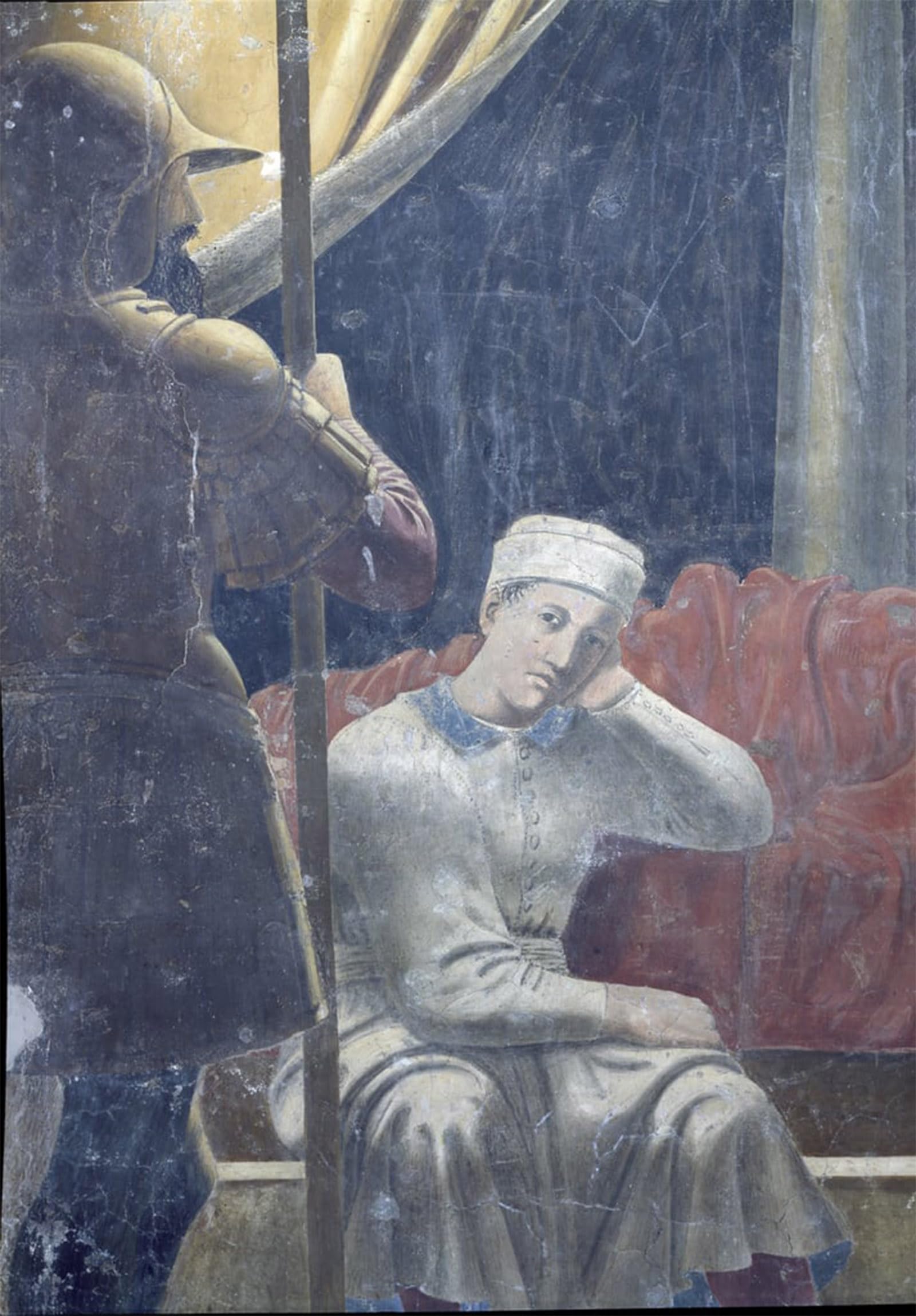 Piero Della Francesca Le Rêve de Constantin Tableau Vintage Impression d'Art Mural 60x90cm - 5