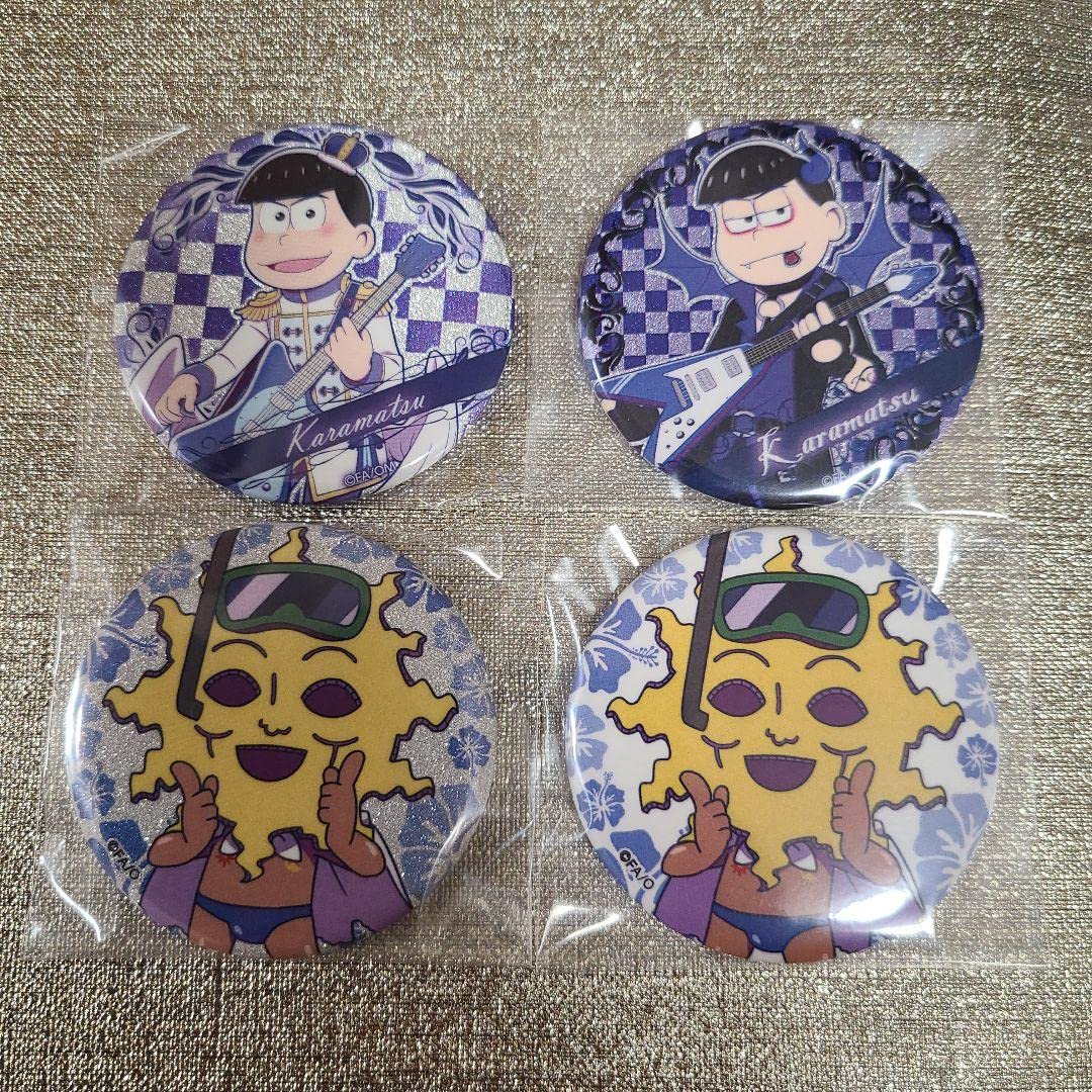 おそ松さん カラ松 缶バッジ 生きざま展 おそ松さん カラ松 缶バッジ