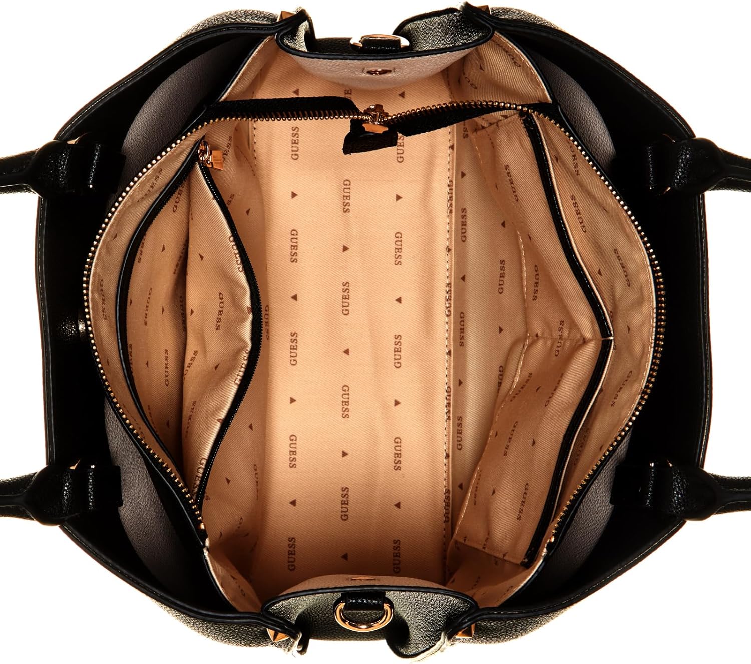 GUESS Womens Meridian Girlfriend Satchel - Image 6