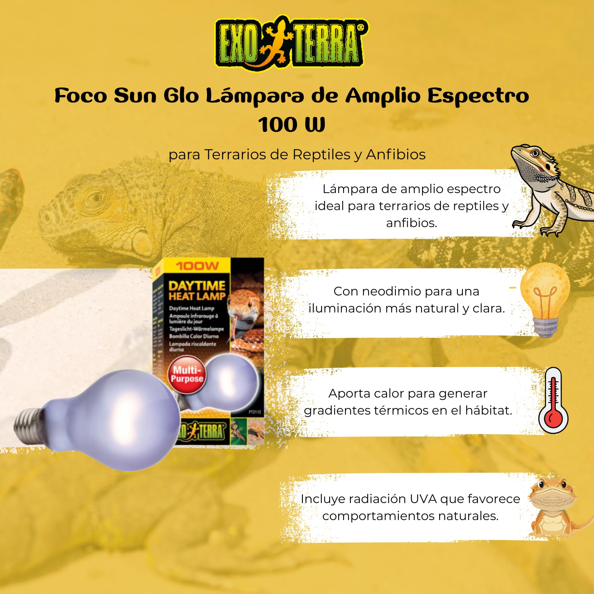 Exo Terra Daytime lampa grzewcza 100 W