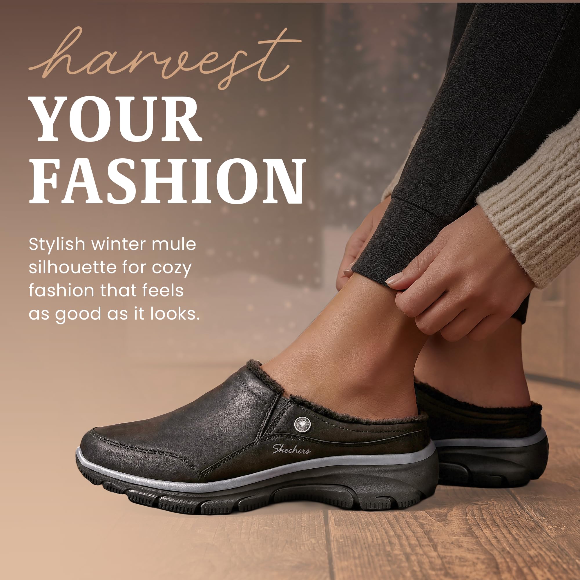 Skechers Fácil de Llevar - Latte 2 MuleMujer