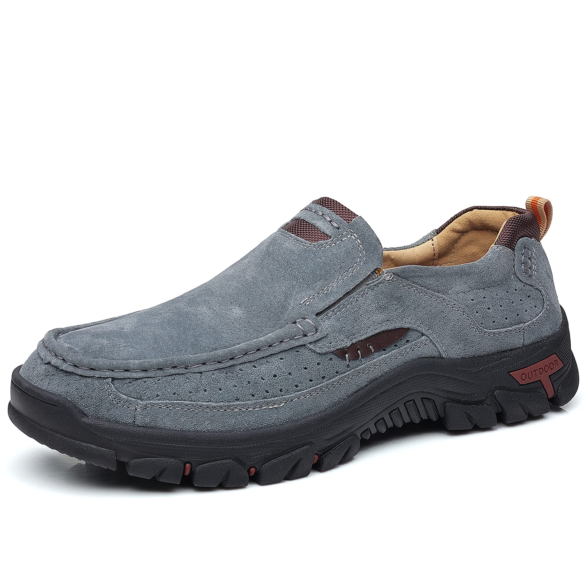COSIDRAM Men Casual Shoes Sneakers Loafers Comfort Walking Shoes Fashion Driving Shoes Luxury Leather Shoes for Male Business Work Office Dress Outdoor