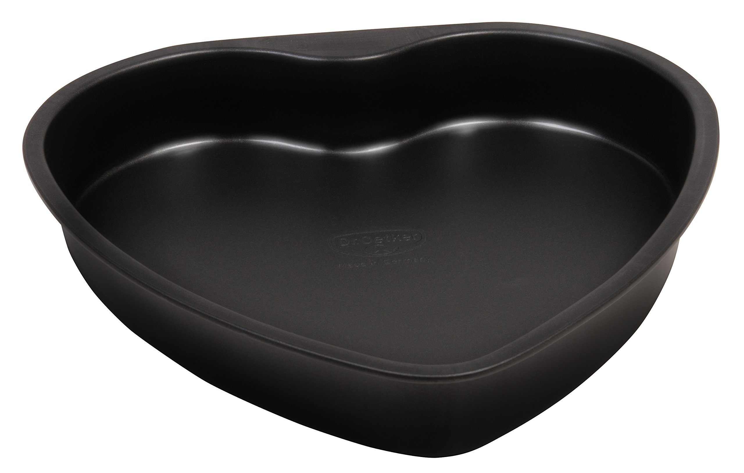 Dr. OetkerTradition 24 cm Non-Stick Bakeware Heart Mould, Black