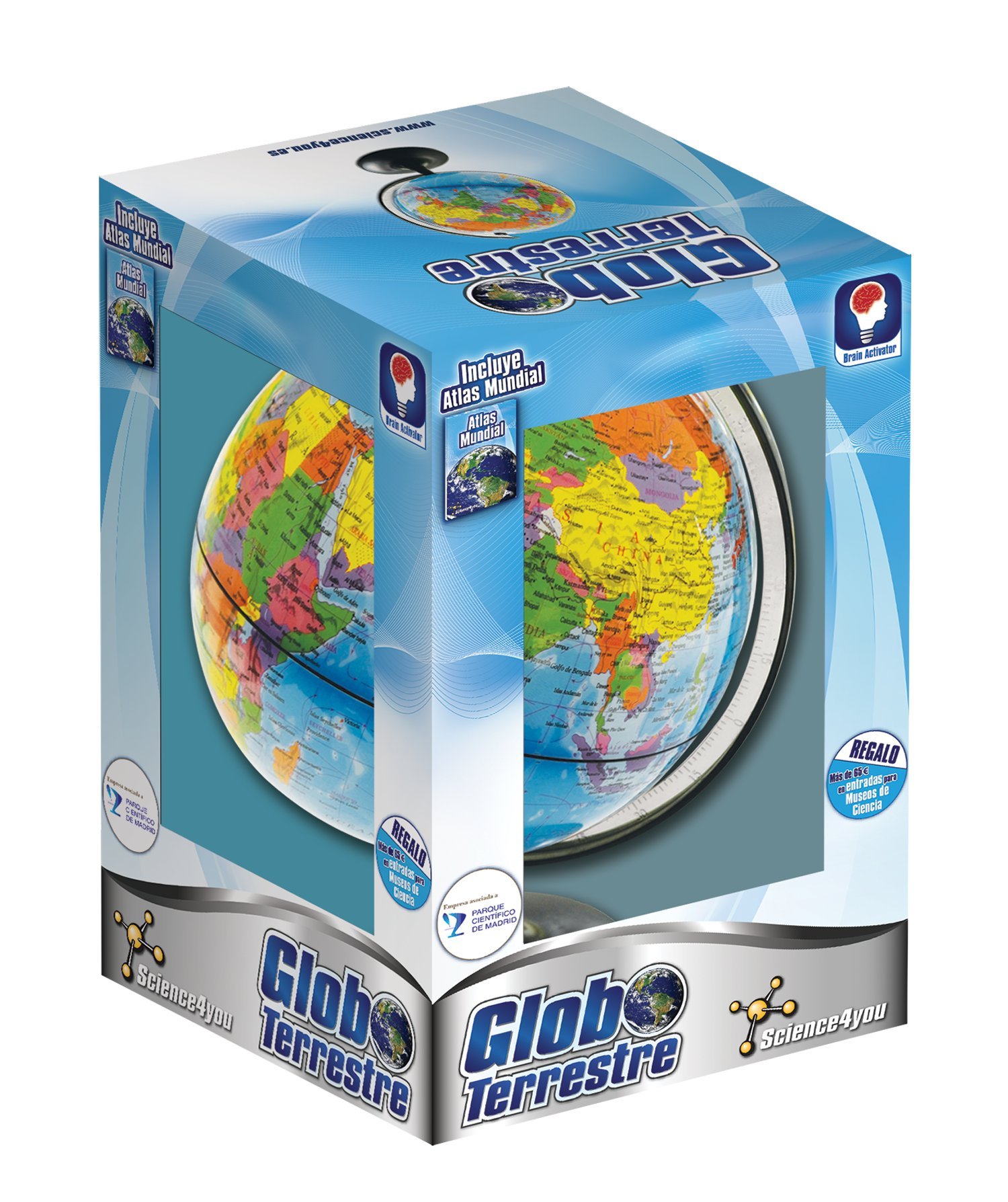 Science4you Globe Spanish Version Sin tañosllaños