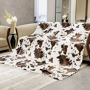 HSEEC Blankets & Throws King Size Soft Fleece Blanket Throw Cozy Blanket for Bed Throw 108x90 Inches