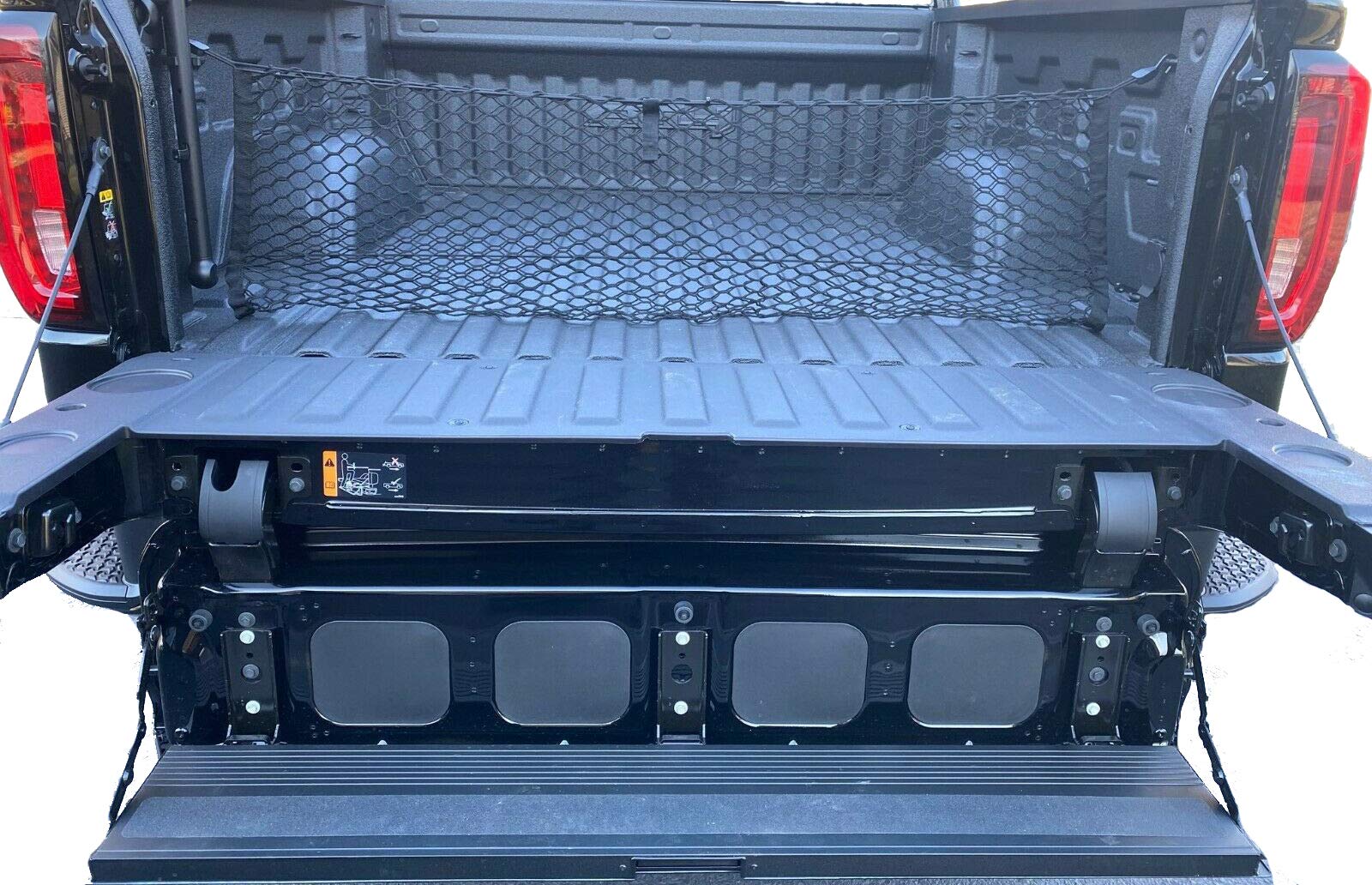 Envelope Style Trunk Mesh Cargo Net for GMC Sierra 2013 2022