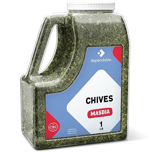 Dependable Food s Cebollino Spice 1 libra tarro a granel Sin OMG, Kosher, sin sal y sin alérgenos Infusión de hierbas románticas