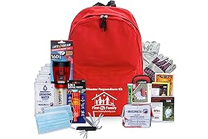 First My Family Comprehensive Emergency Survival Kit for Storm Preparedness