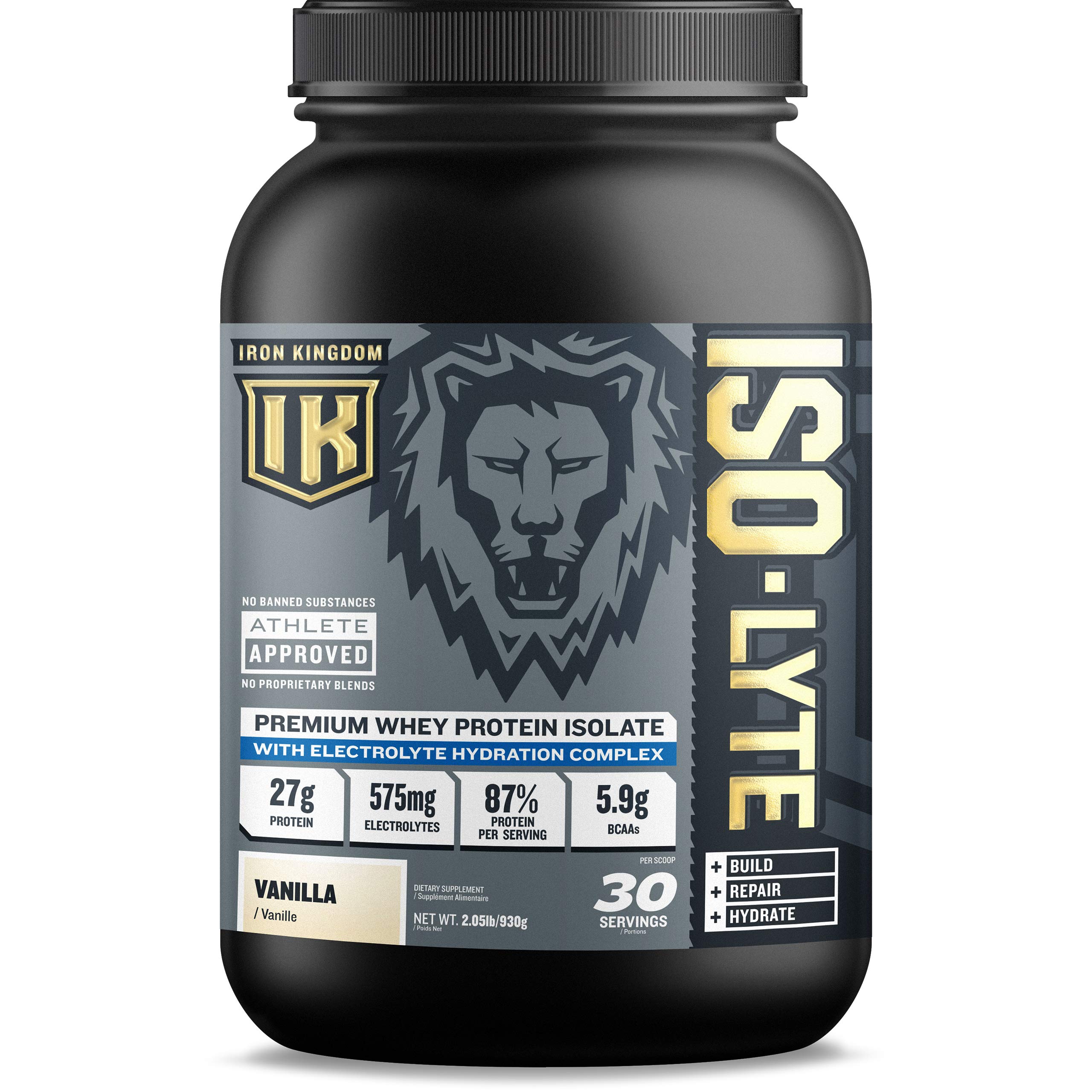 Iron KingdomIso-Lyte, Chocolate (Vanilla, 930 g)