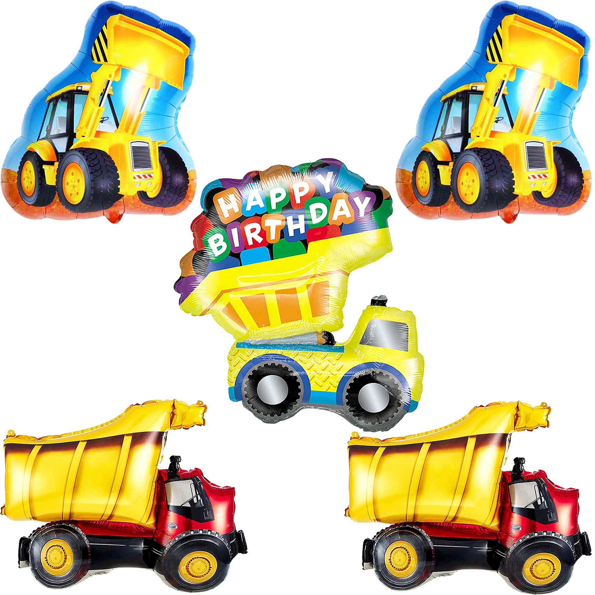 Buy Construction Balloons with Construction Truck Balloons Big 32