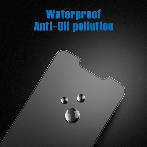 Miniatura 6 de Mothca Protector de pantalla de vidrio mate para iPhone 14 Plus, antirreflejos, antihuellas, película de vidrio templado, compatible con fundas,