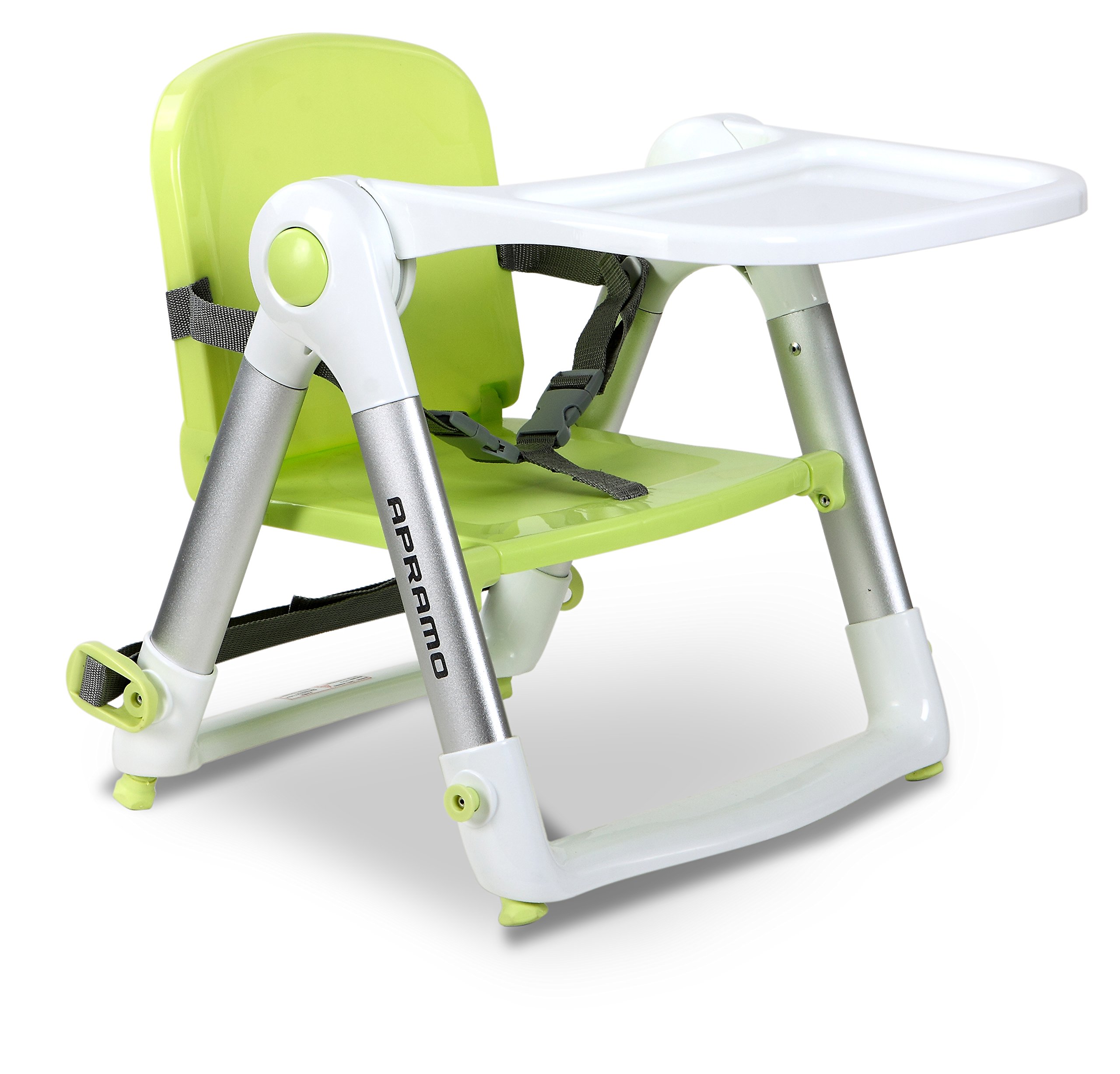 APRAMO Flippa – Portable Highchair, Green, 2.2 kg