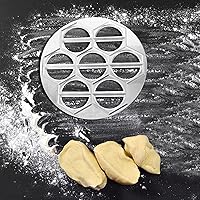 Vista 3 de Molde de bola de masa Pierogi Prensa Pelmeni Maker Máquina para ravioles Prensa Pierogi Dumplings Pirogi Press Molde de ravioli Cortador Pelmeni