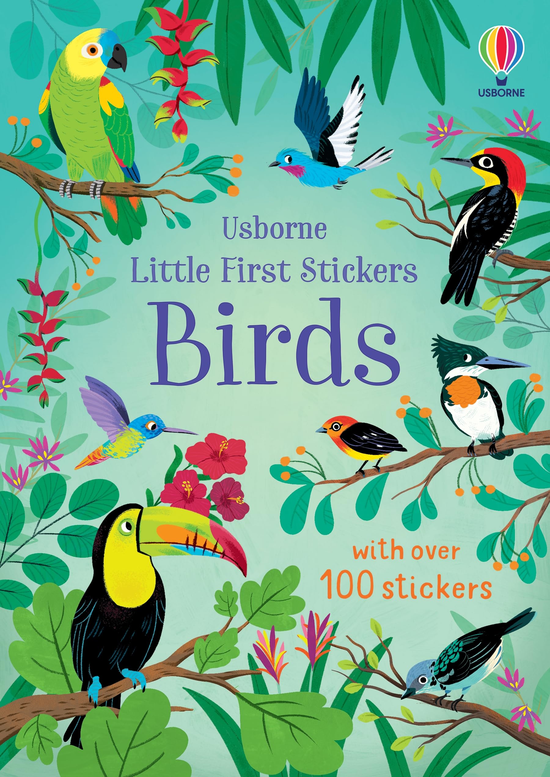 Little First Stickers Birds: A Fun Sticker Activity Book with Flamingos, Penguins, and Hummingbirds