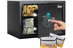 SEKAM Biometric Fingerprint Safe Gun Lock Box: Ultimate Protection for Firearms