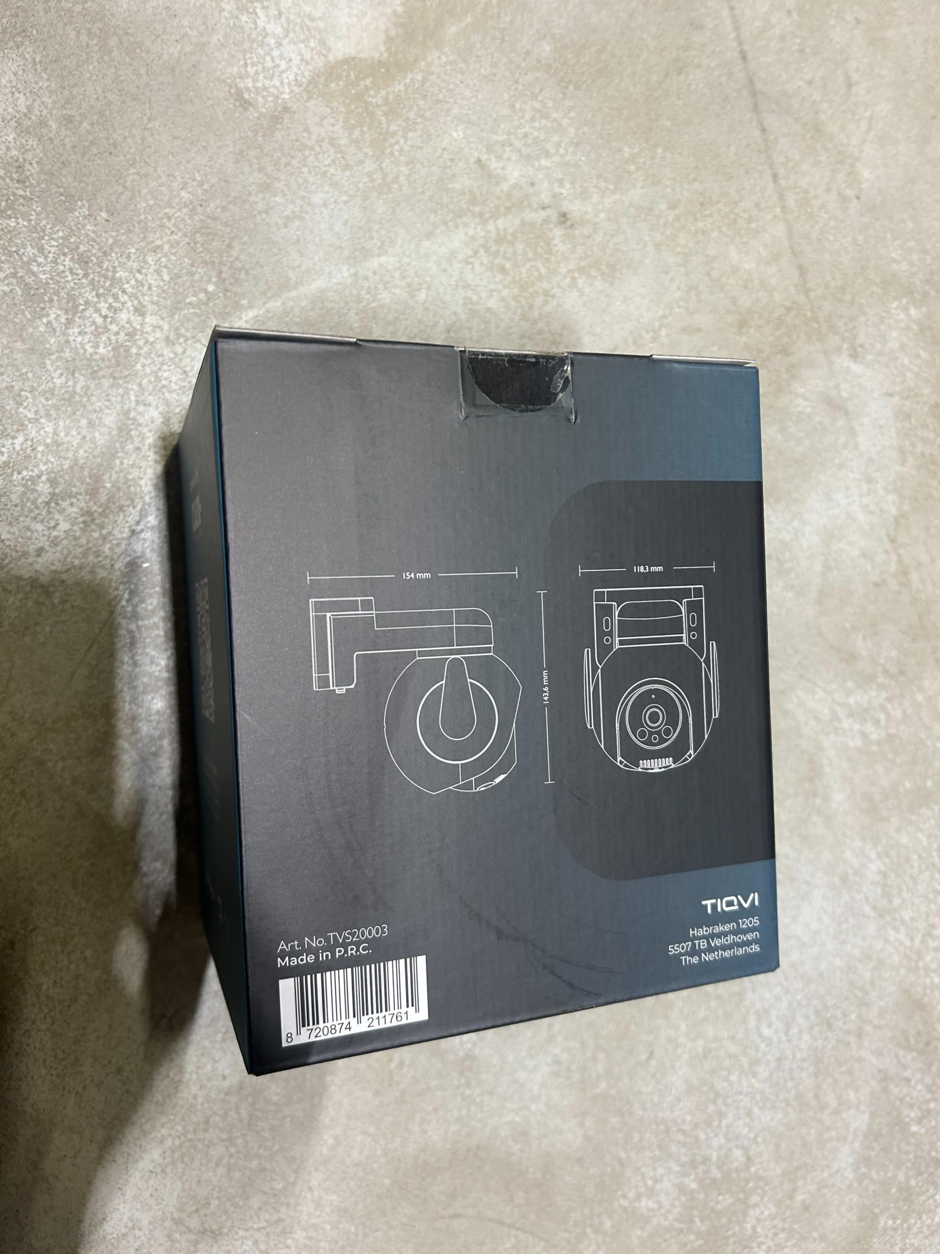 Zewnętrzna kamera WiFi Smart PTZ, 1080P, Dualband (2,4 / 5 GHz), noktowizor na podczerwień, wykrywanie ruchu, dwukierunkowy dźwięk