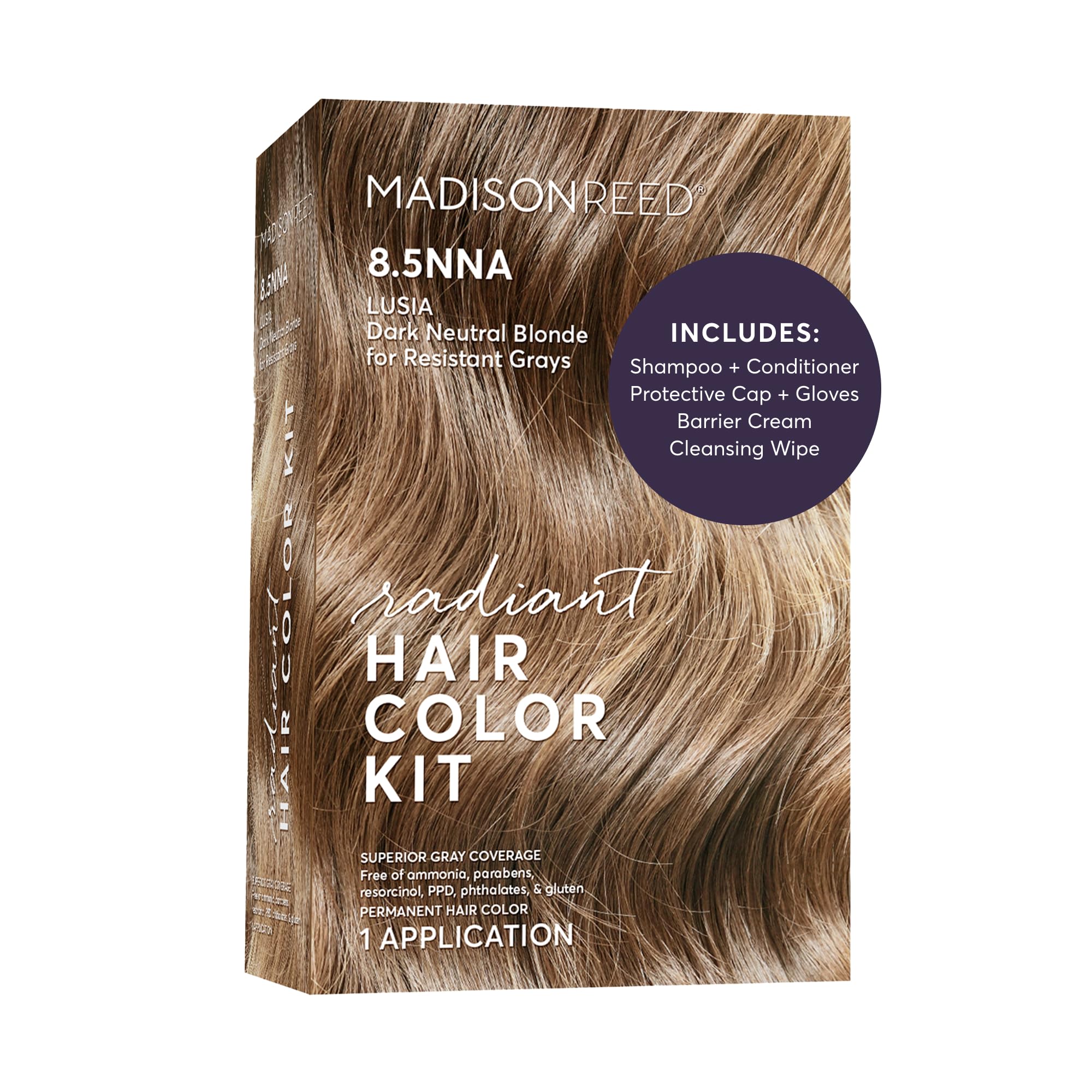 Madison Reed Radiant Hair Color Kit, 8.5NNA Dark Neutral Blonde, 1 Pack