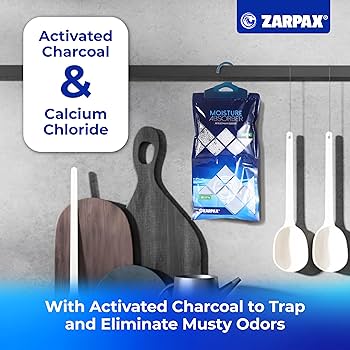 Amazon.com - ZARPAX Hanging Moisture Absorber Activated Charcoal