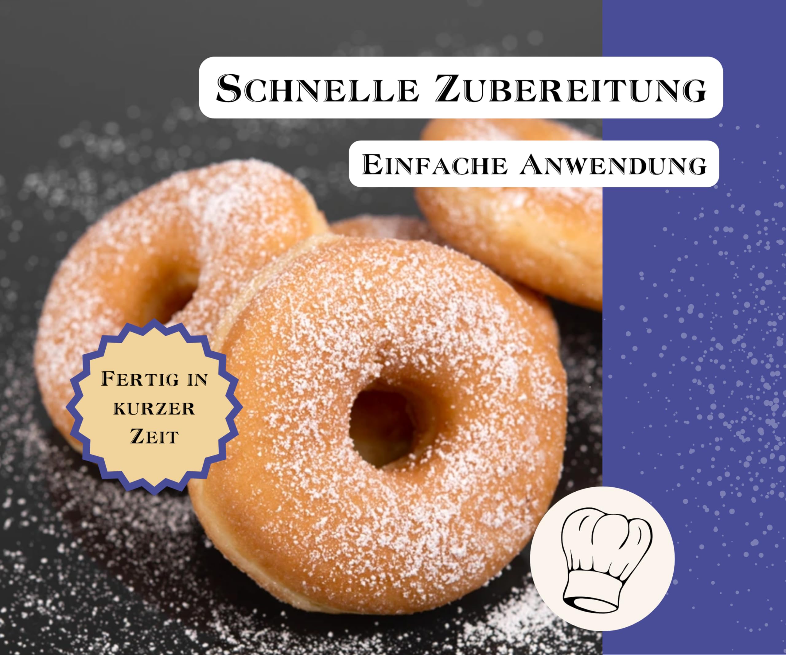 BEST BACK Donut Backmischung 5 kg Großpackung