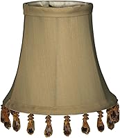 Vista 7 de Royal Designs, Inc. CS-312B-5BG-6 - Lámpara de araña con clip con cuentas, color beige, 3 x 5 x 4, paquete de 6