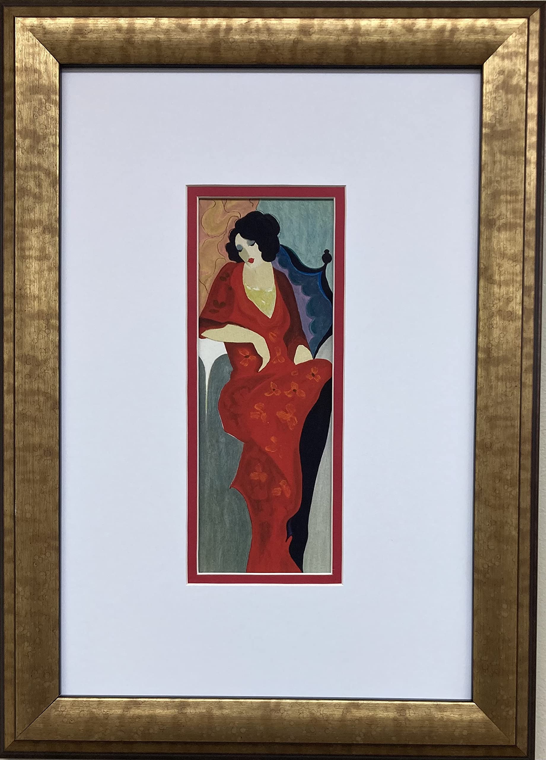 絵画 Tarkay red hat Red Hat