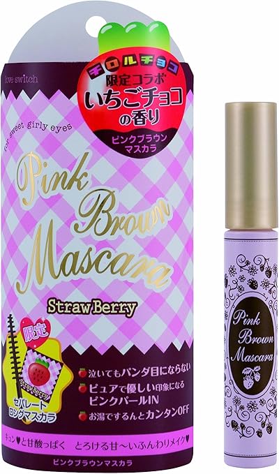 Amazon ラブスイッチ ピンクブラウンマスカラ チロルチョココラボ いちごチョコの香り Love Switch ラブスイッチ マスカラ 通販 Amazon ラブスイッチ ピンクブラウンマスカラ チロルチョココラボ いちごチョコの香り Love Switch ラブスイッチ マスカラ 通販