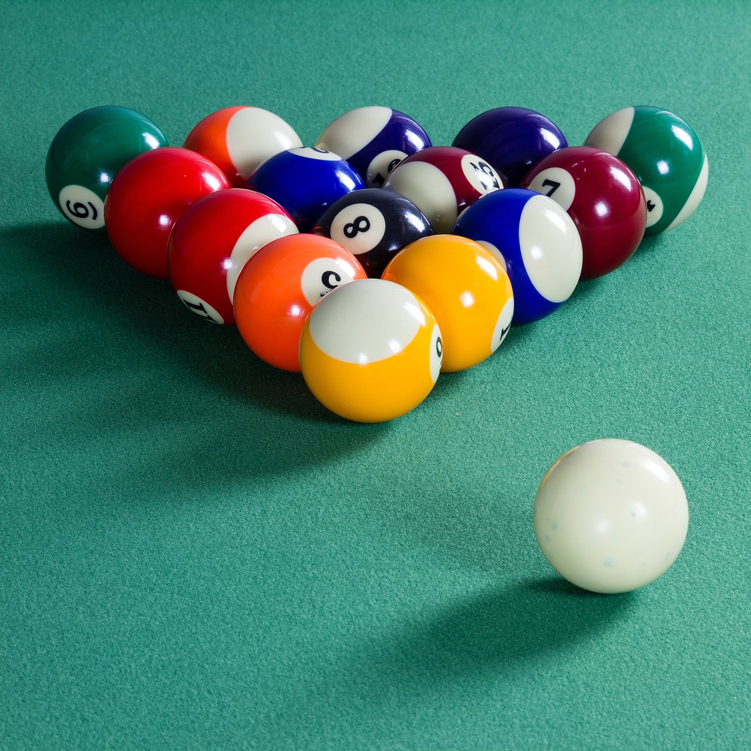 GAMES PLANET Table de Billard 4 Pieds Compact + Accessoires, 3 Variantes de Couleurs, 122 x 61 x 76 cm (LxlxH), certifié substances nocives