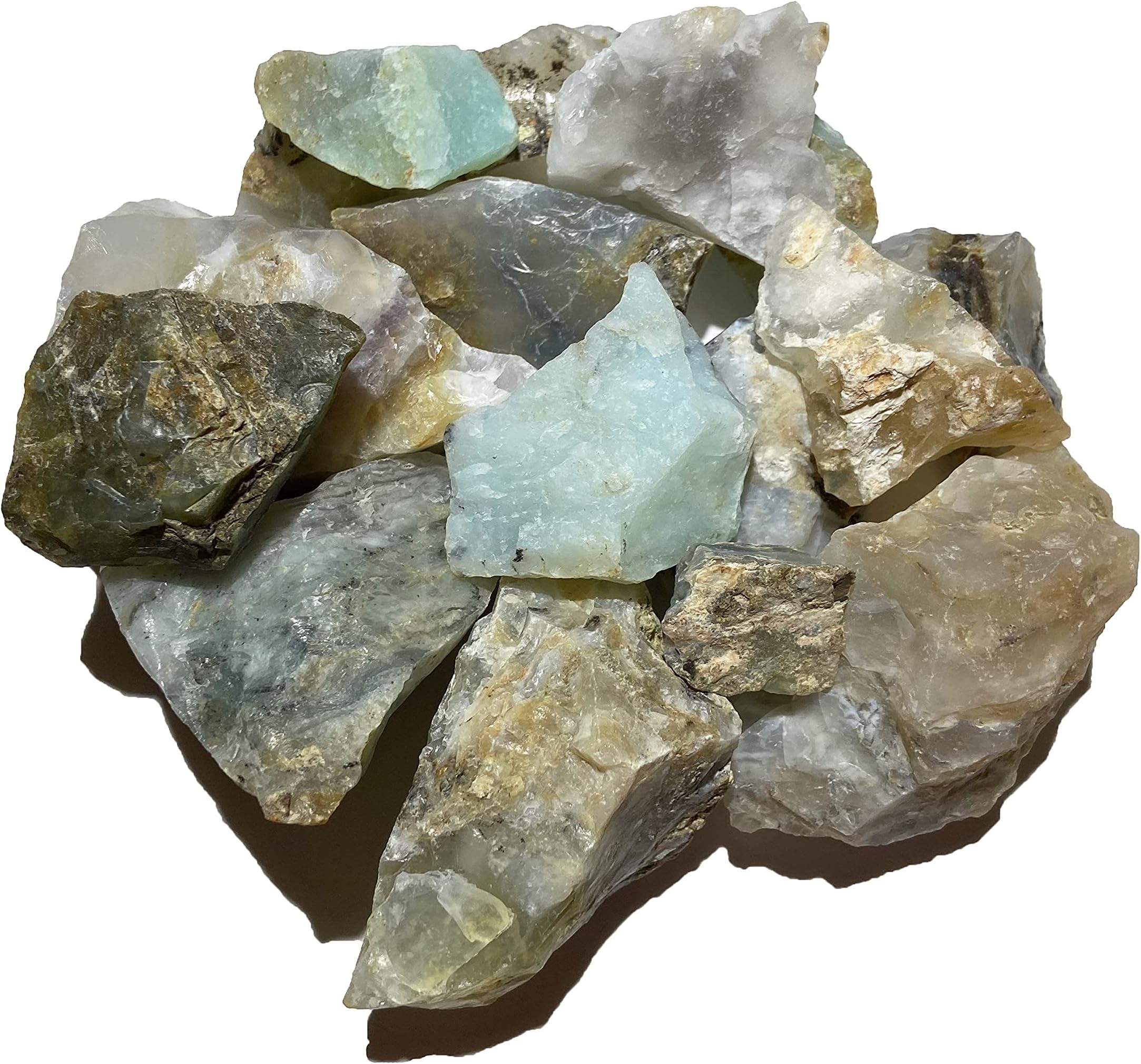 ZentronCrystal Collection Rough Blue Opal - 1/2 Pound