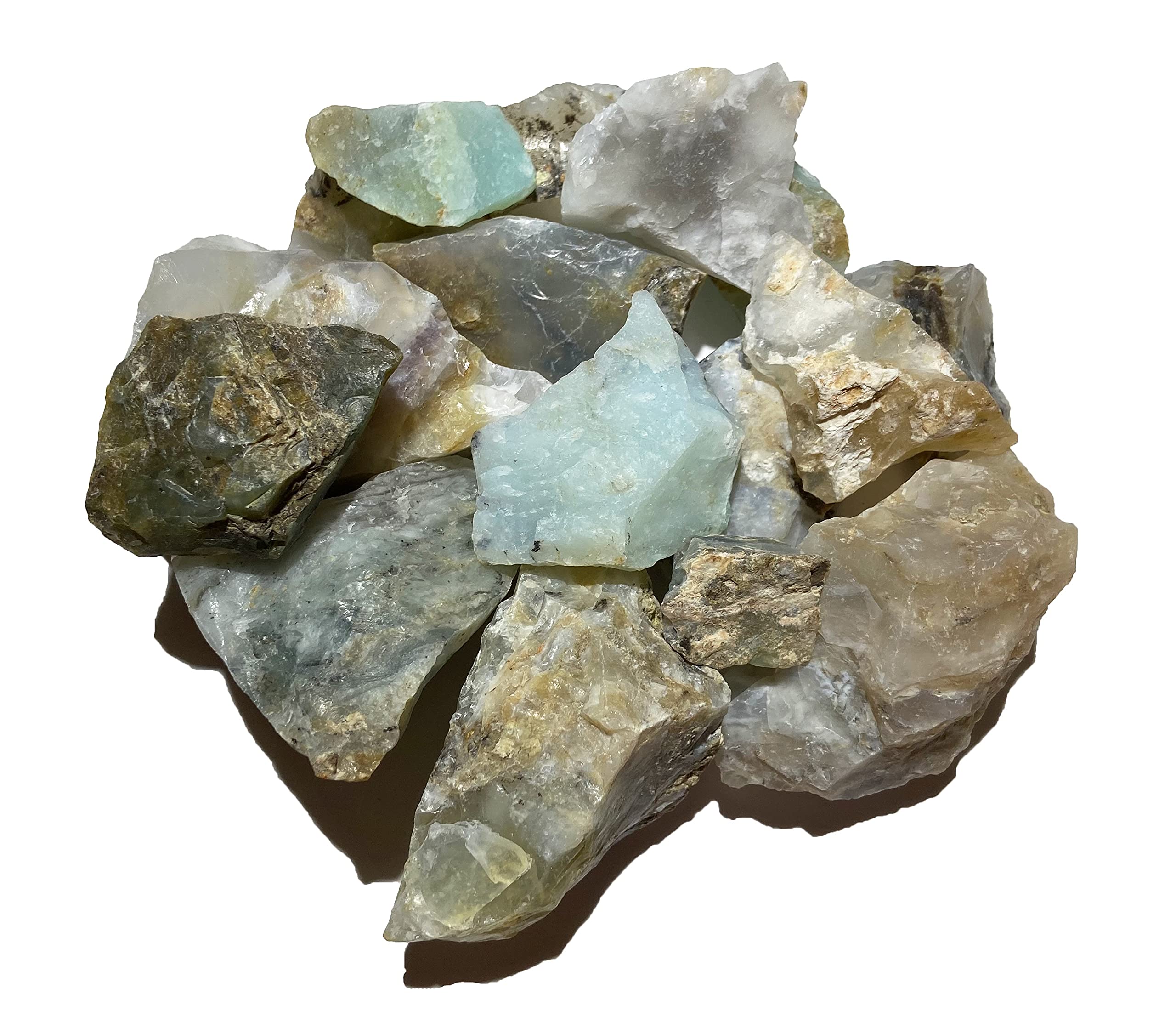 ZentronCrystal Collection Rough Blue Opal - 1/2 Pound