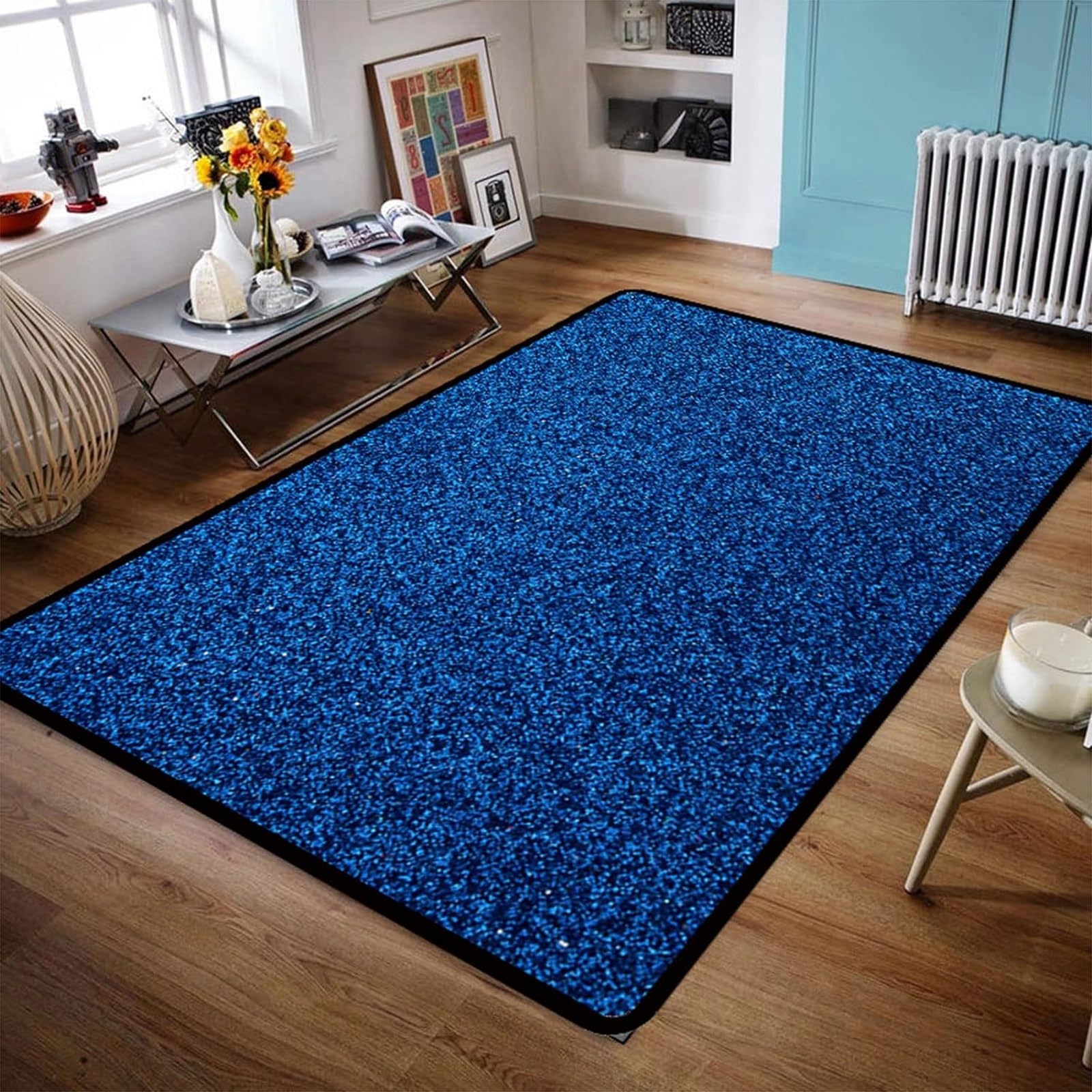 Tappeto Sedia Ufficio Protettore del Pavimento Tappeto Salvapavimento Antiscivolo Tappeto per Sedia con Ruote Tappetino Pavimenti per Parquet E Pavimenti Duri,C,140x200cm