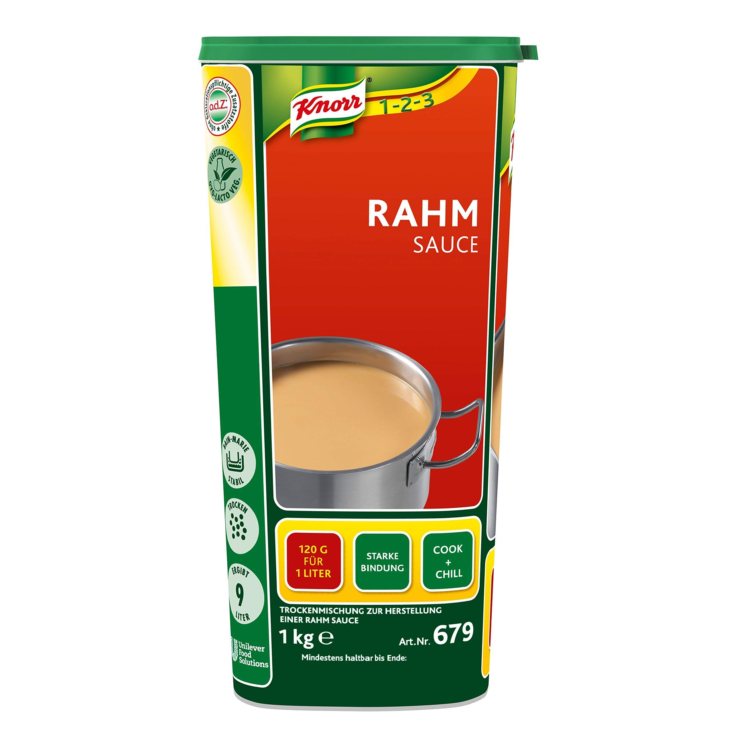 Knorr Rahmsauce (cremig, auch als Saucenbinder) 1er Pack (1 x 1 kg)
