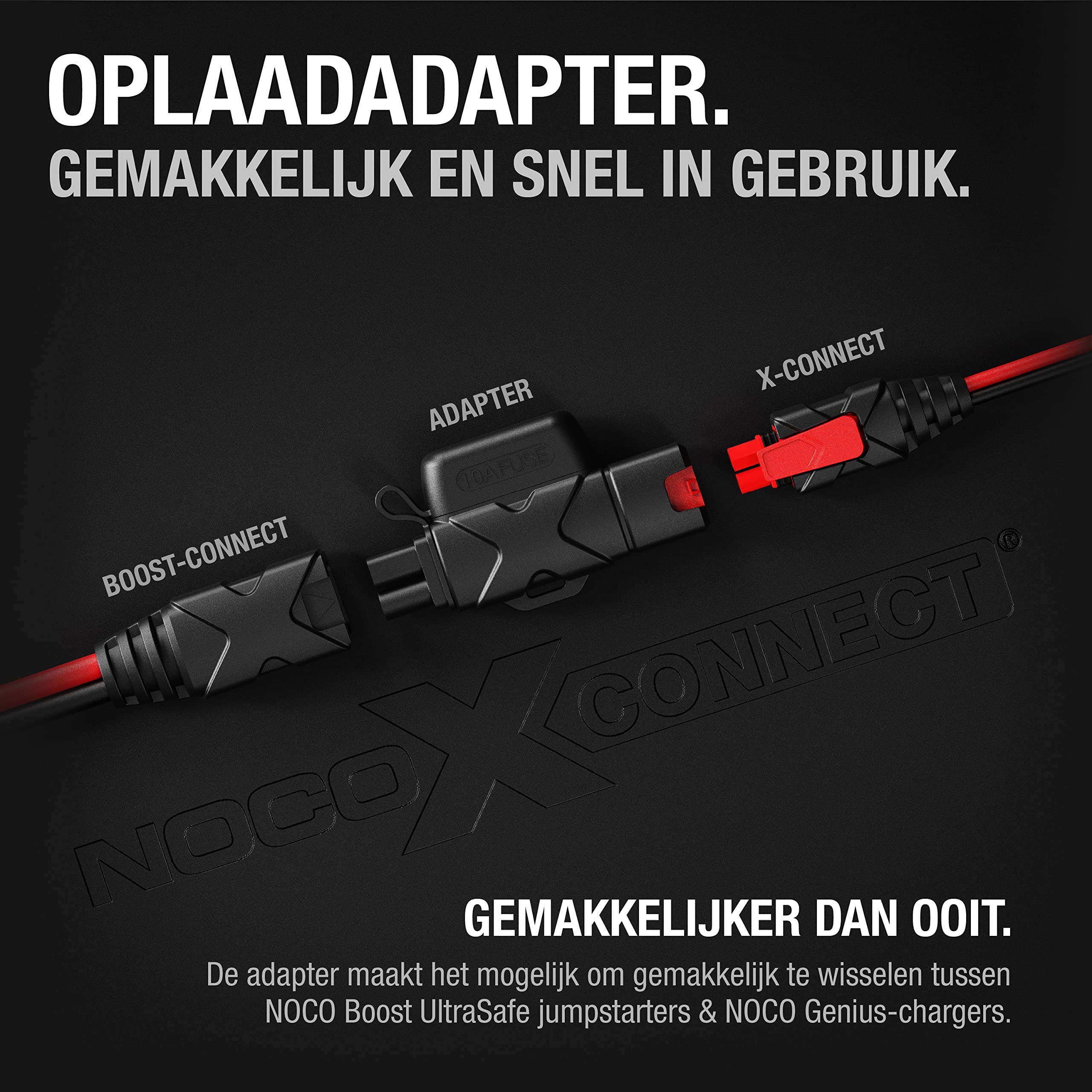 NOCO GBC003 Boost HD Precision Accuklemmen voor GB20, GB40, GB50 en GBX45 UltraSafe Lithium Accuboosters