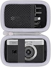 Khanka for Kodak PIXPRO C1 – Ultra-Compact Digital Camera Hard Travel Carrying Storage Case with Carry Handle,Case Only (Black)