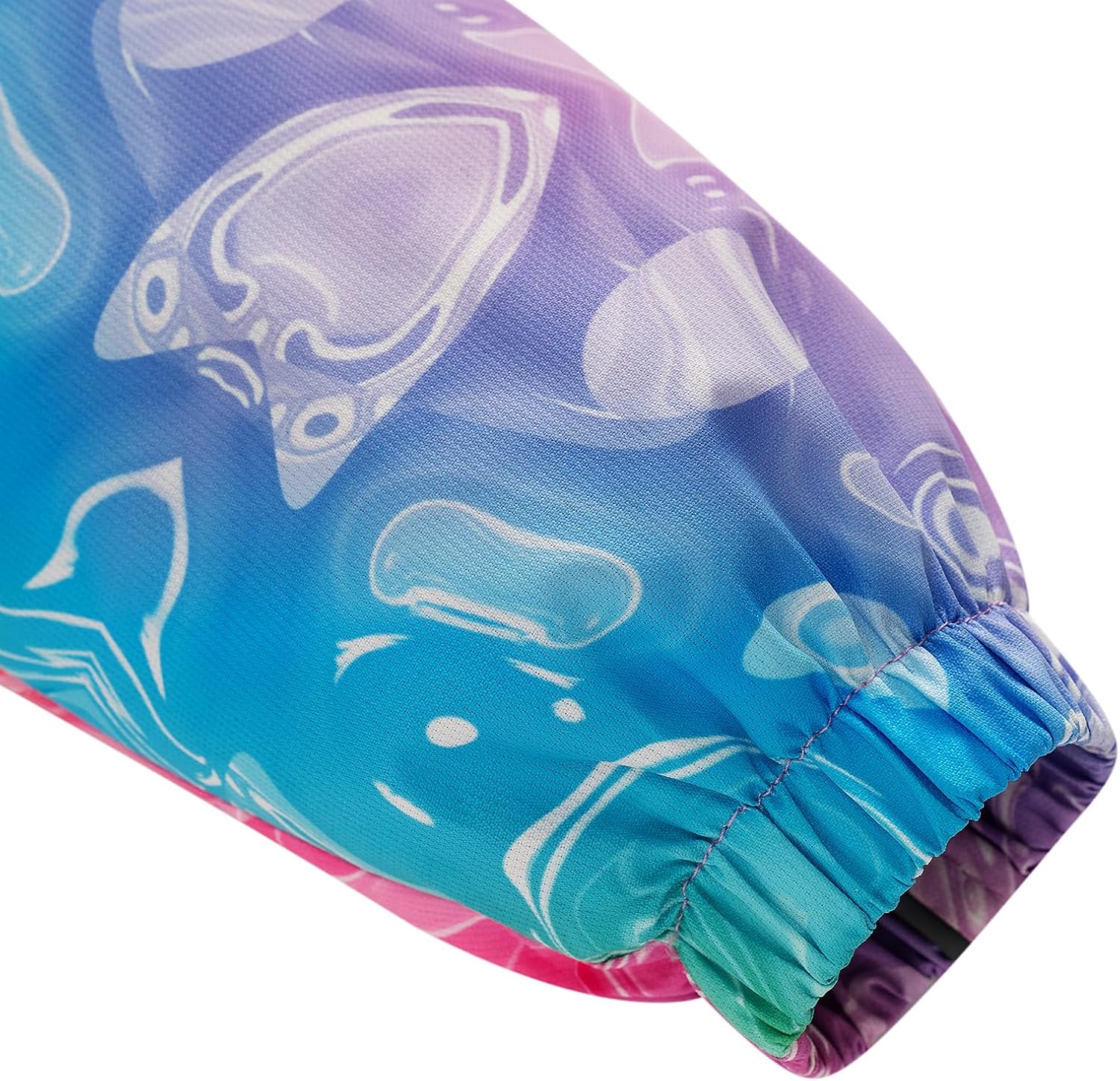 Girls Rain Jacket Kids Hooded Raincoat Windbreaker with Fleece Lining - Image 7