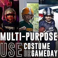 Vista 5 de Franklin Sports NFL - Conjunto de uniforme de fútbol americano para niños, disfraz de fútbol americano juvenil de la NFL para niños y niñas