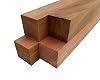 Barrington Hardwoods Black Walnut Wood Turning Blank - 1.5 x 1.5 Square (4 Pcs) (1.5 x 1.5 x 12)