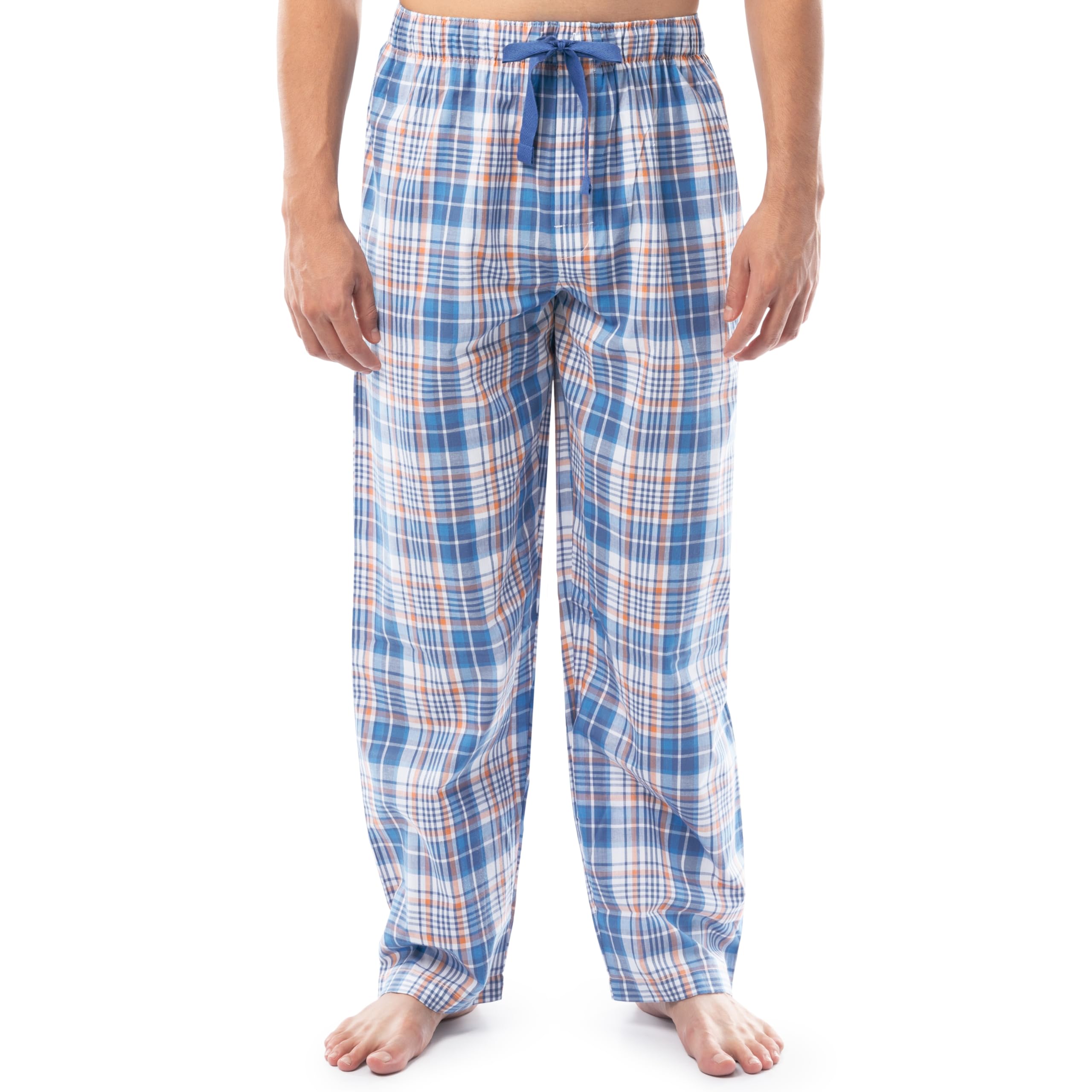 izod Men's Relaxed Cotton Printed Poplin Drawstring Sleep Pant-picture-29