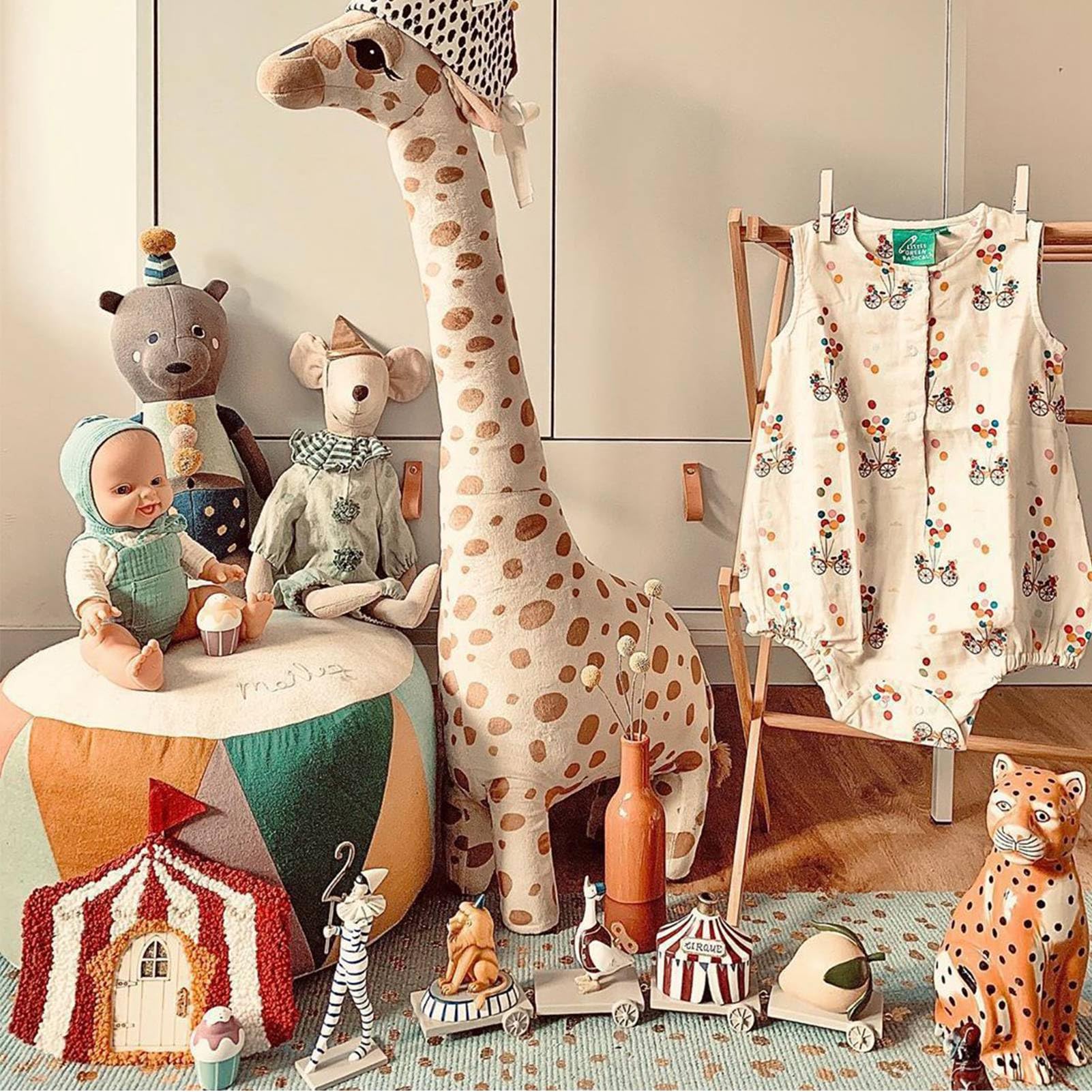 Jirafa de Peluche de Jirafa de Peluche de Juguete Muñeca Súper Suave de Algodón PP Estable Linda Almohada para Dormir para Niños Decoración del Hogar y Compañero de (100cm)