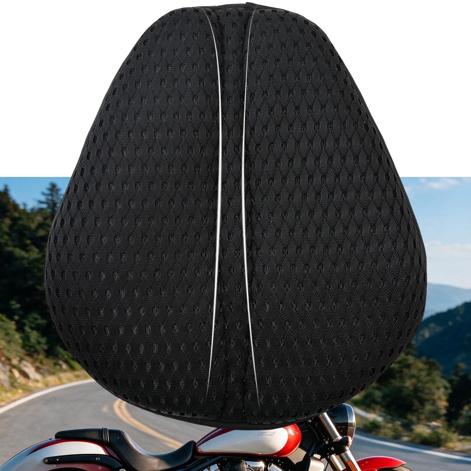 AEROiVi Motorcycle Seat Cushion